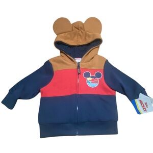 Mickey Mouse Faux Shearling Sweater